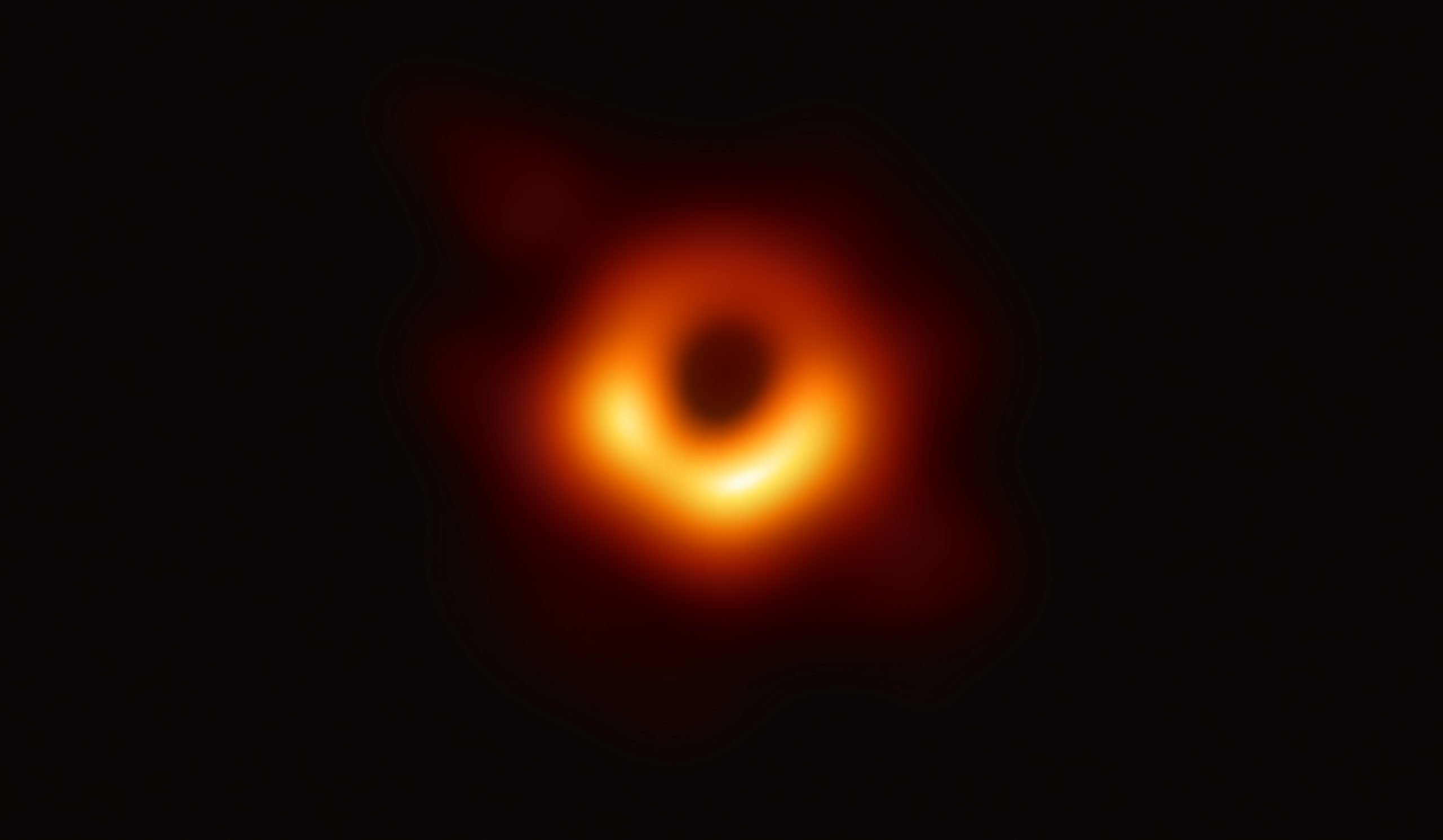 物理界的大事事件視界望遠鏡（EHT）第二張的黑洞照片